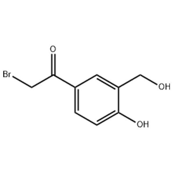 2-Бромо-1-[4-гидрокси-3-(гидроксиметил)фенил]этан-1-он